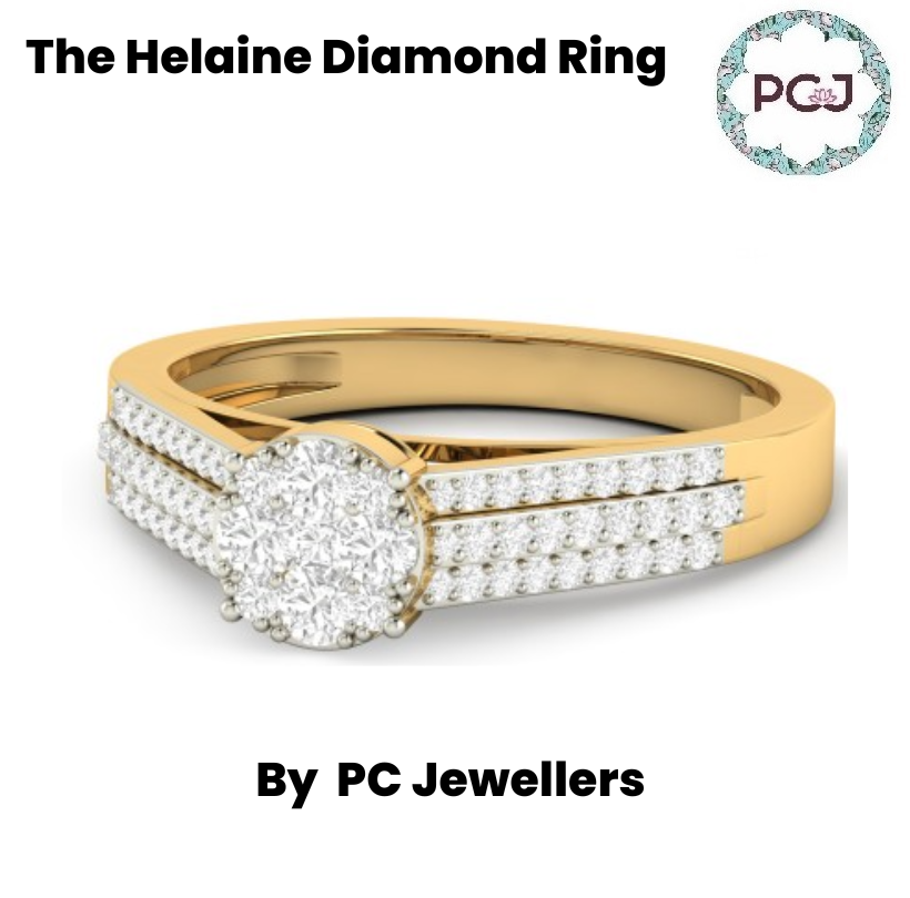 Buy 14KT Helaine Diamond Ring By PC Jeweller