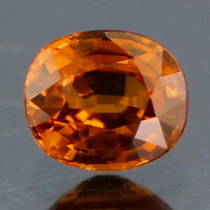 Top luster 1.30ct natural Imperial Zircon