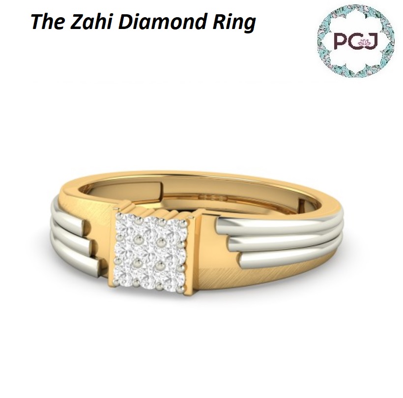 Buy Zahi Diamond Ring For Men By PC Jeweller