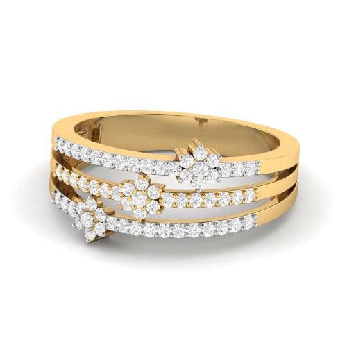 Buy Now Silver Cocktail Ring | PC Jeweller 