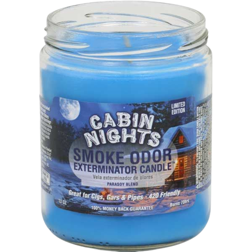 Smoke Odor Exterminator Candle - Cabin Nights