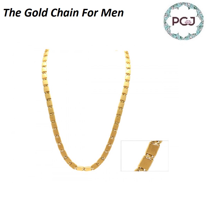 Buy 24K Gold Chain For Men By PC Jeweller