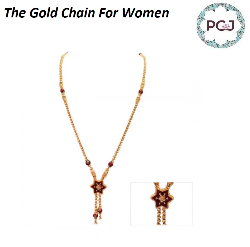 Buy 22KT Women Gold Chain By PC Jeweller