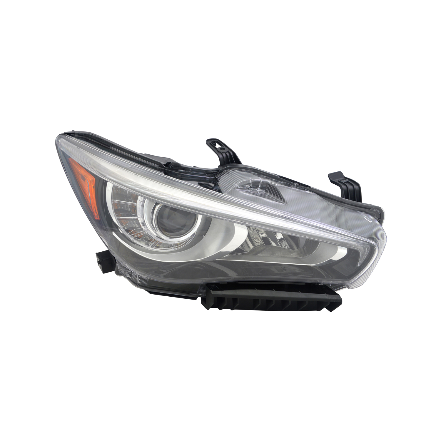 Passenger Side Headlight Assembly - REPI100173 by Replacement