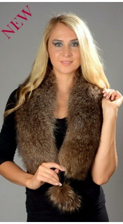 Designer and Trendy Collection of Real Fur Scarves Online