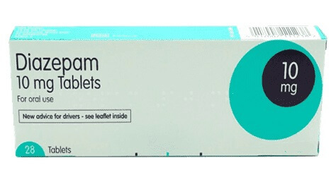  (Valium) Diazepam 10 mg tablets 