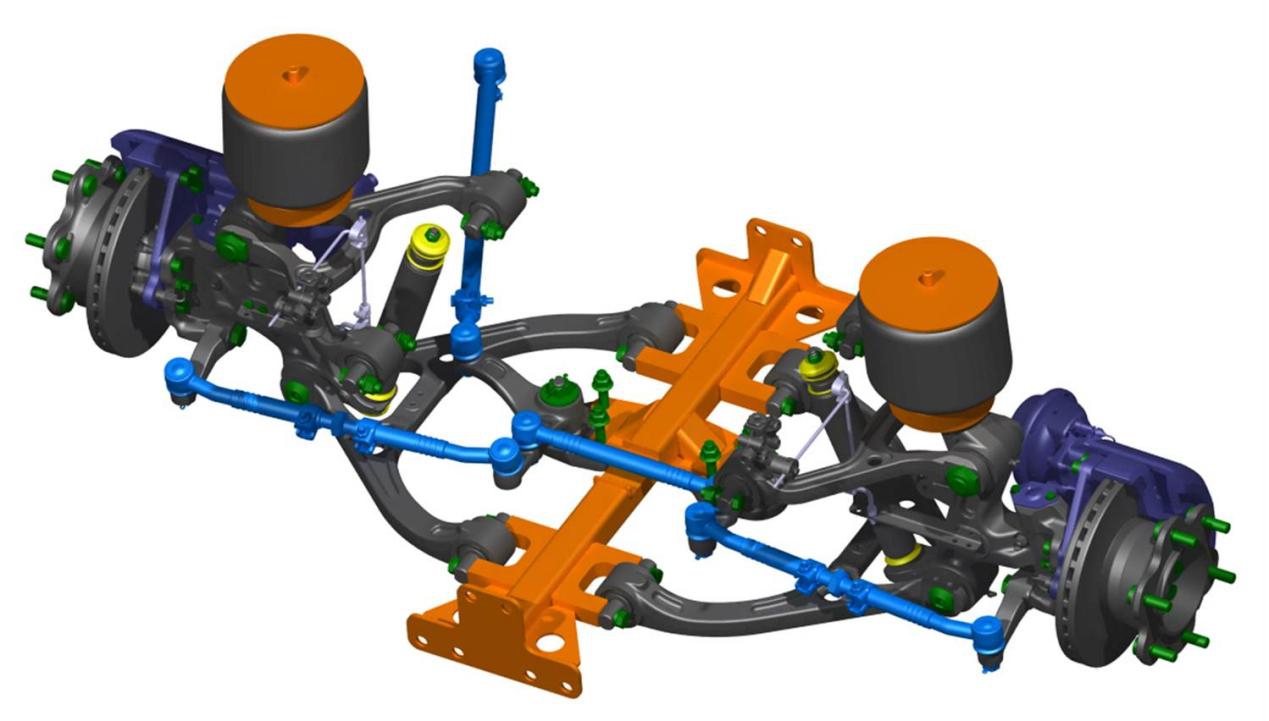 6-8M BUS AIR SUSPENSION SYSTEM