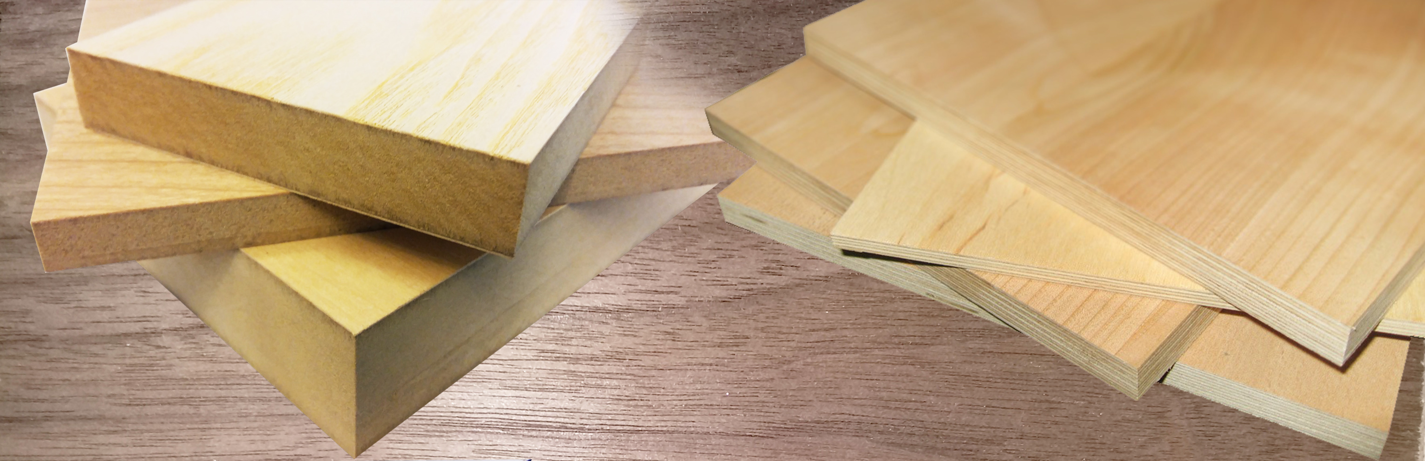 veneered boards