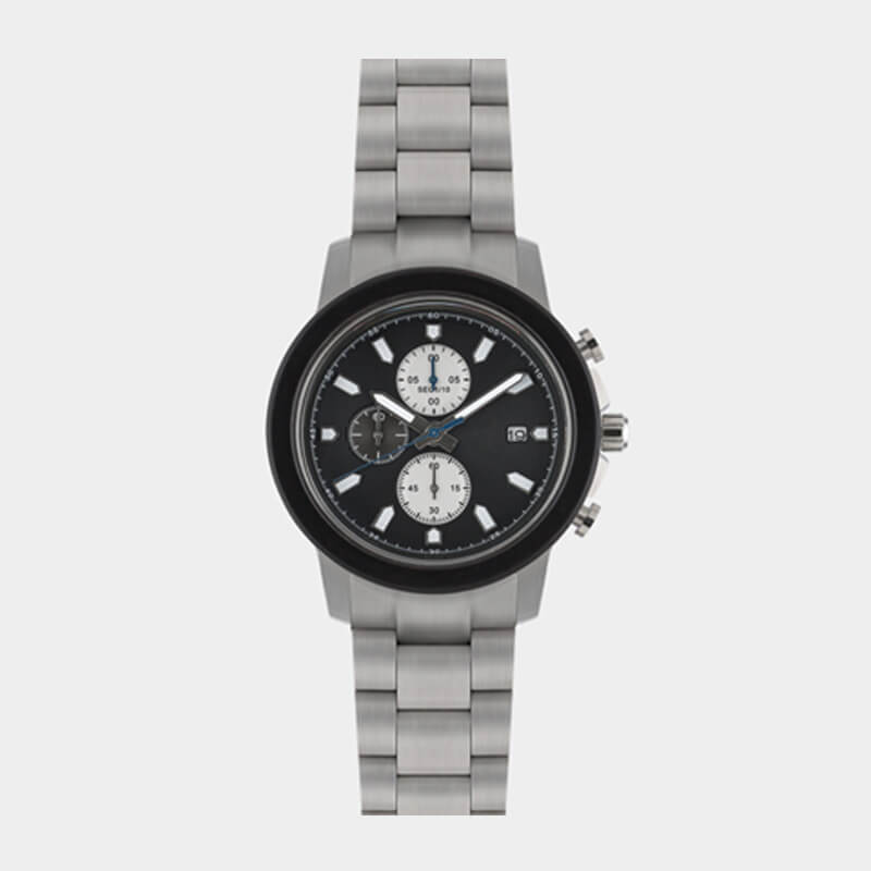 STAINLESS STEEL SILVER MINIMALIST WATCH