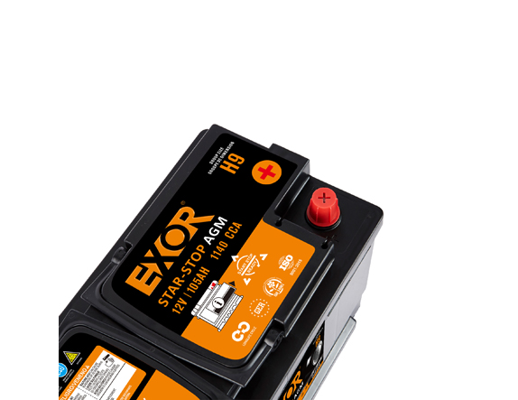 12V105AH - AGM Battery (Start-Stop)