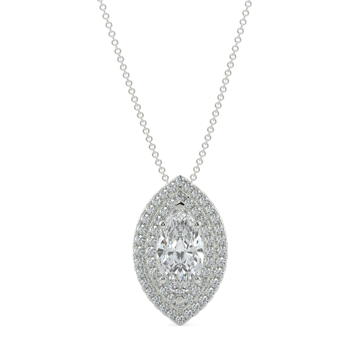 Buy Halo Diamond Pendant