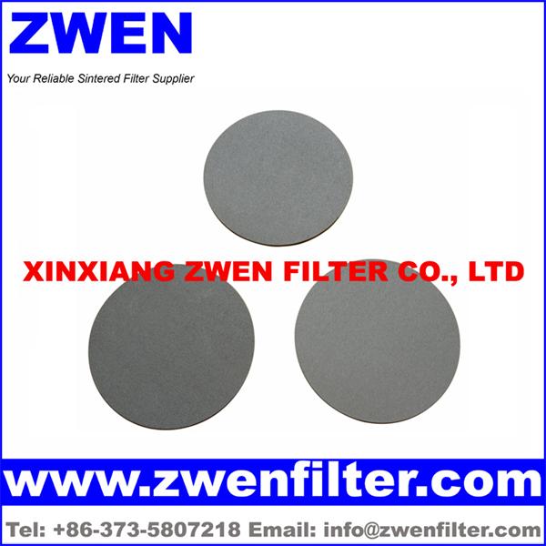 Sintered Powder Filter Disc 