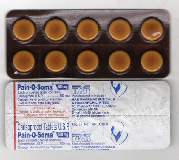 Pain O Soma 500Mg 