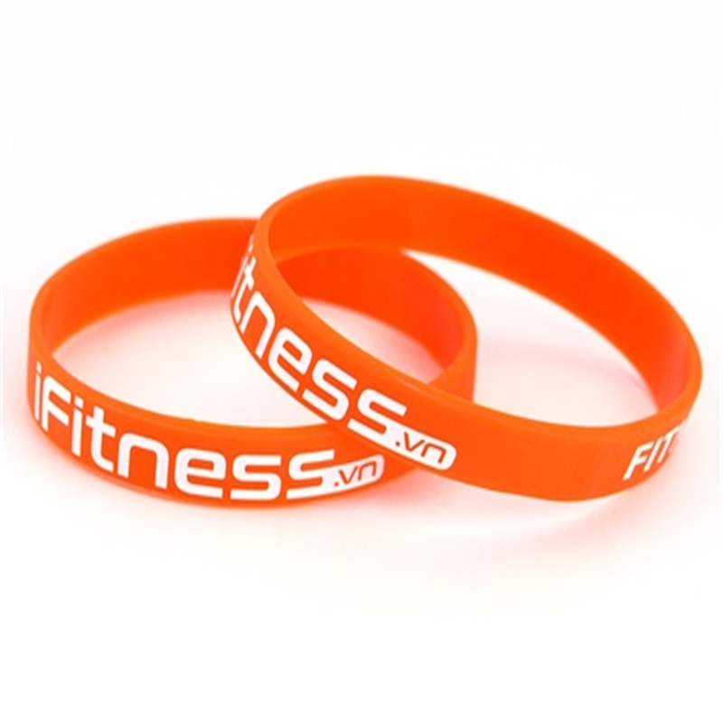 Orange Silicone Bracelets