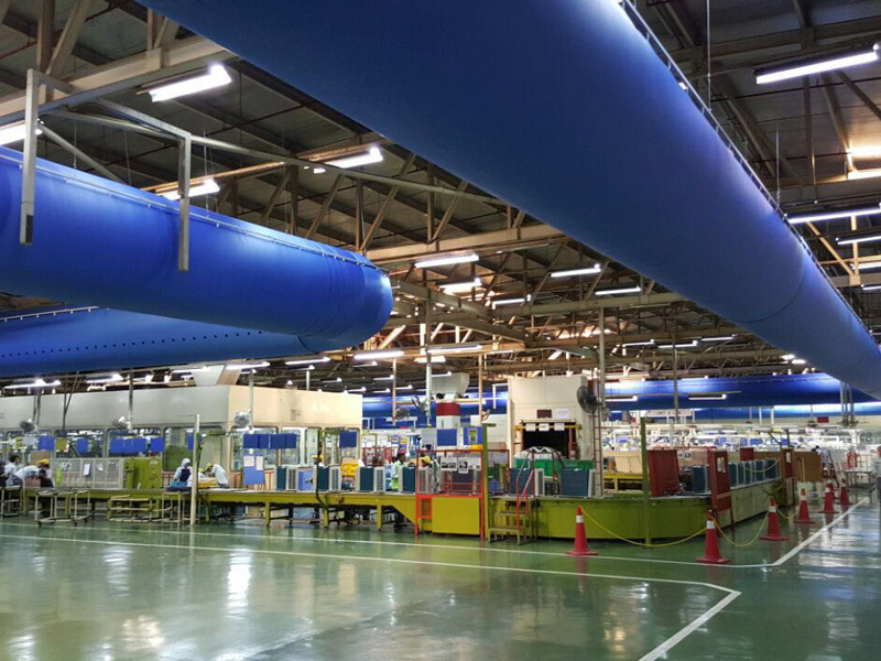 Panasonic Malaysia-DurkeeSox Fabric Air Dispersion System