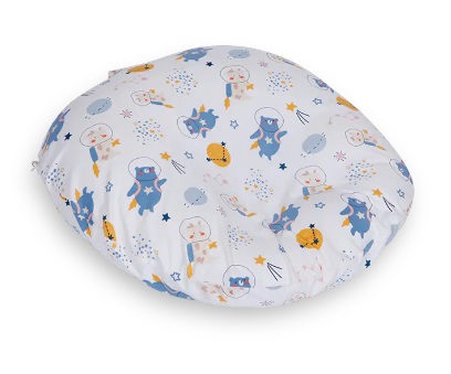 Soft Print Patterns Slipcover Baby Feeding Pillow Newborn Lounger