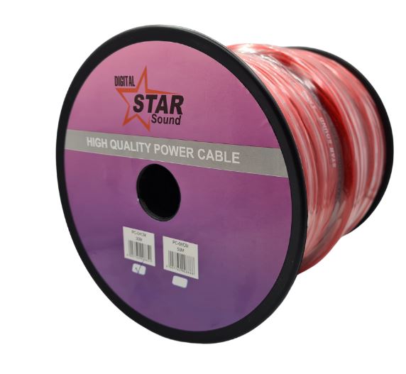 STARSOUND PC-04CM 4 GAUGE POWER CABLE