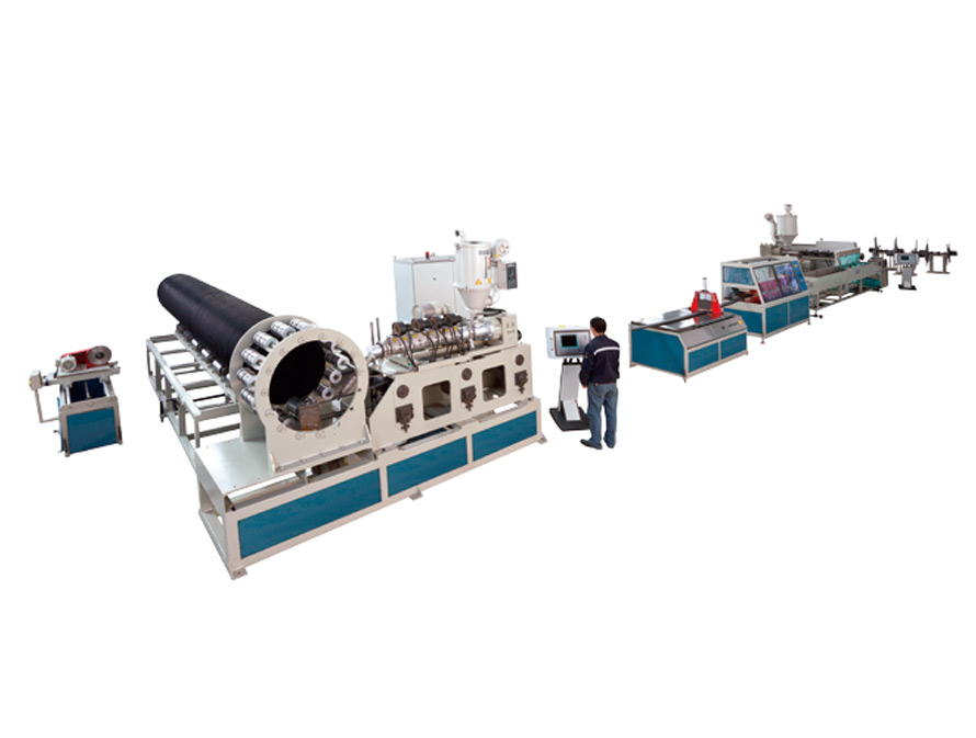 High Pressure RTP Twisted Composite Pipe Extrusion Line