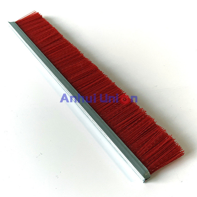 Metal Channel Back Straight Strip Brush