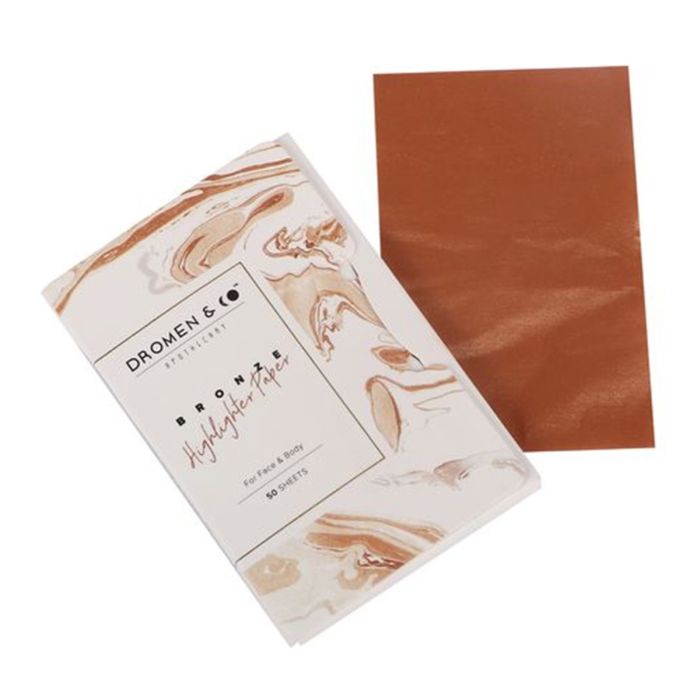 Dromen & Co Bronze Highlighter Paper - 50 Sheets, 20gm