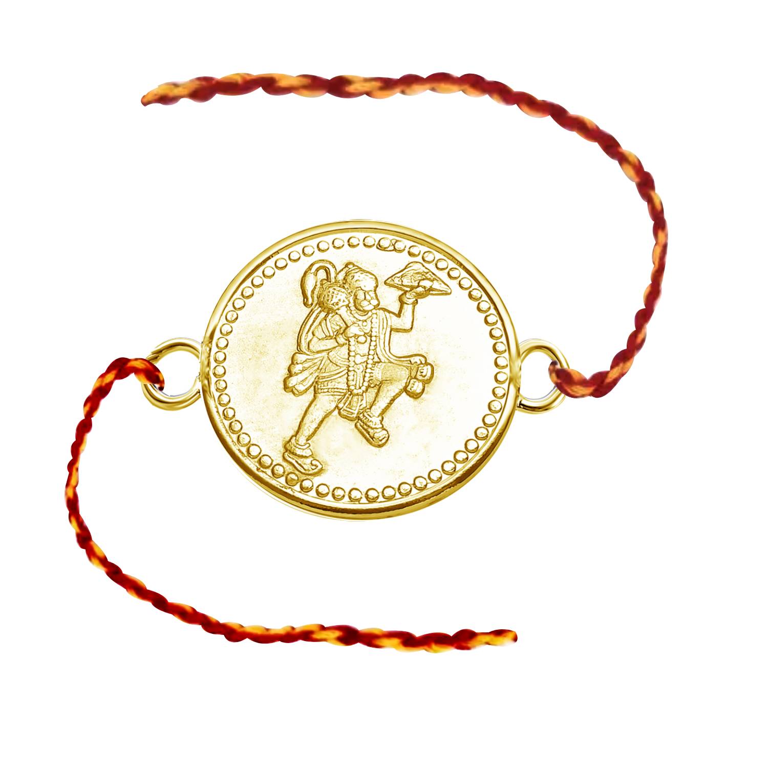 designer gold plated rakhi