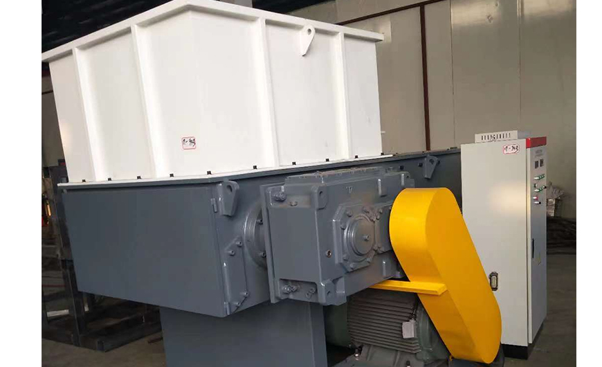 Single Shaft Plastic Waste Shredder