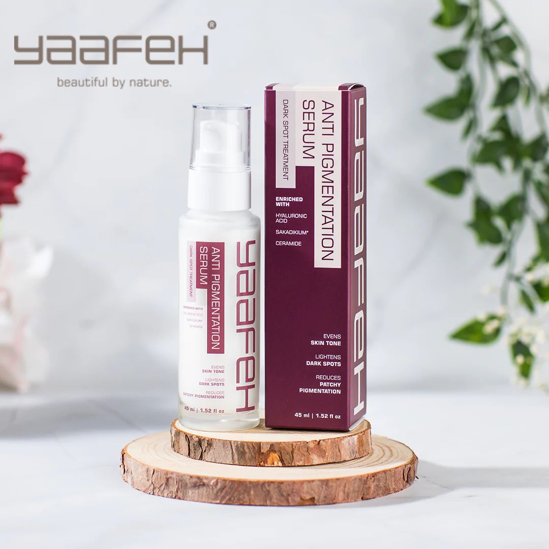 Feel youthful again with Anti Pigmentation serum - Yaafeh