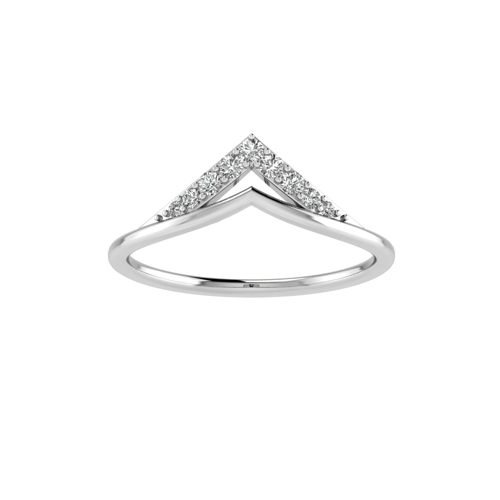 Joined Chevron Tiara Curved Band