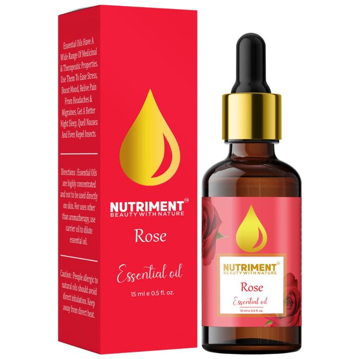 Nutriment Rose Essential Oil, 15ml