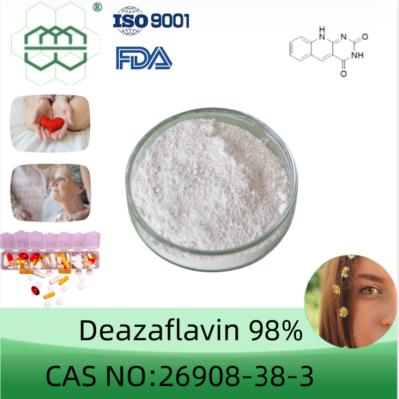 Deazaflavin CAS No. : 26908-38-3  99.0 % min. Anti aging,  