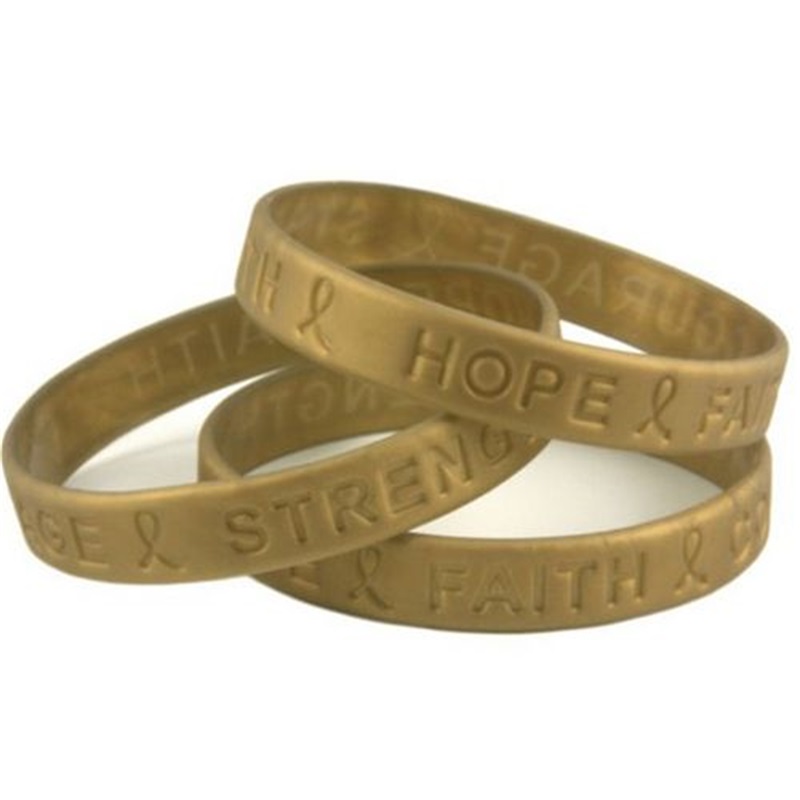 Gold Rubber Bracelets Wholesale