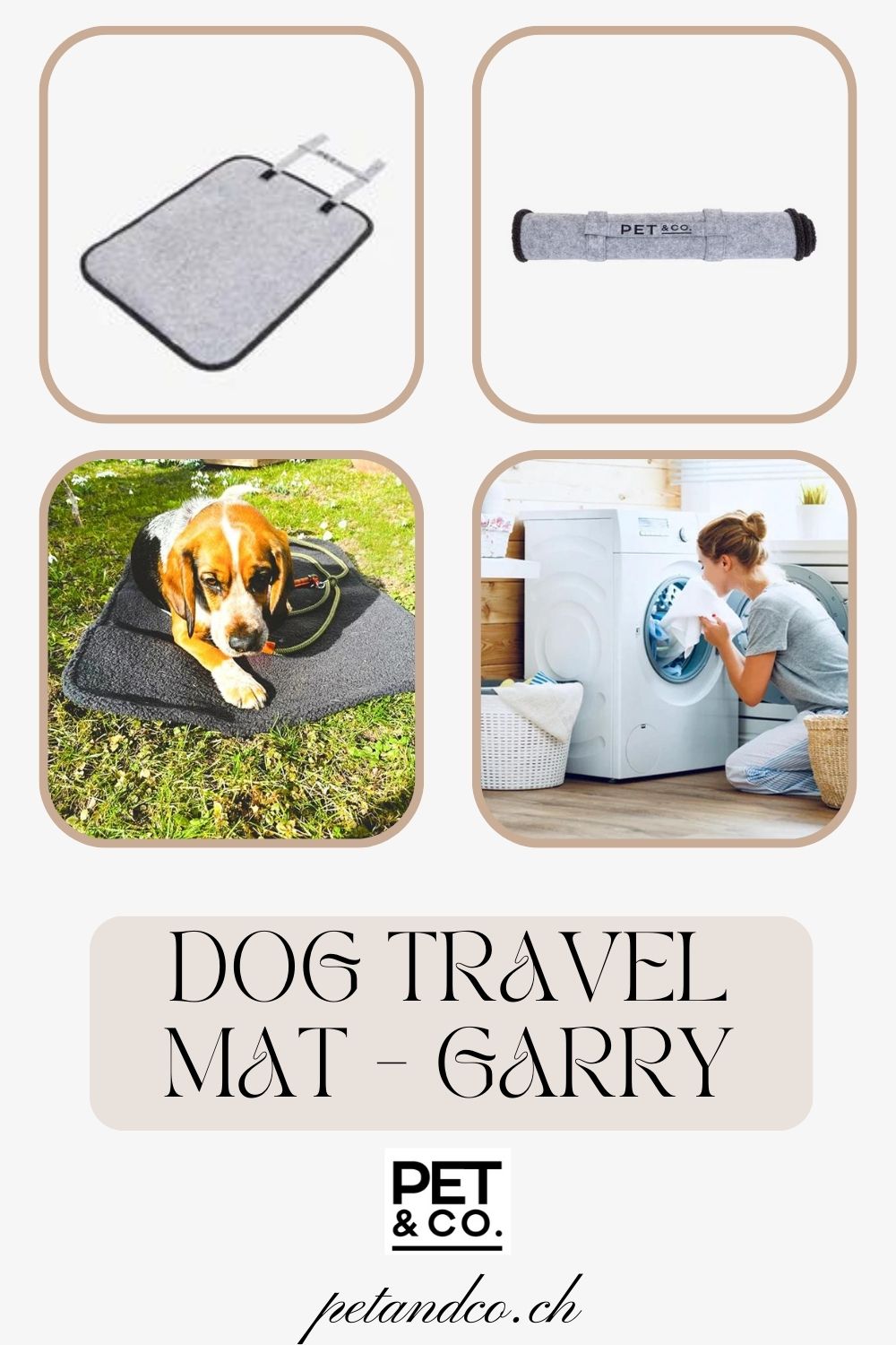 Dog Travel Mat Online - Garry - Pet & Co.