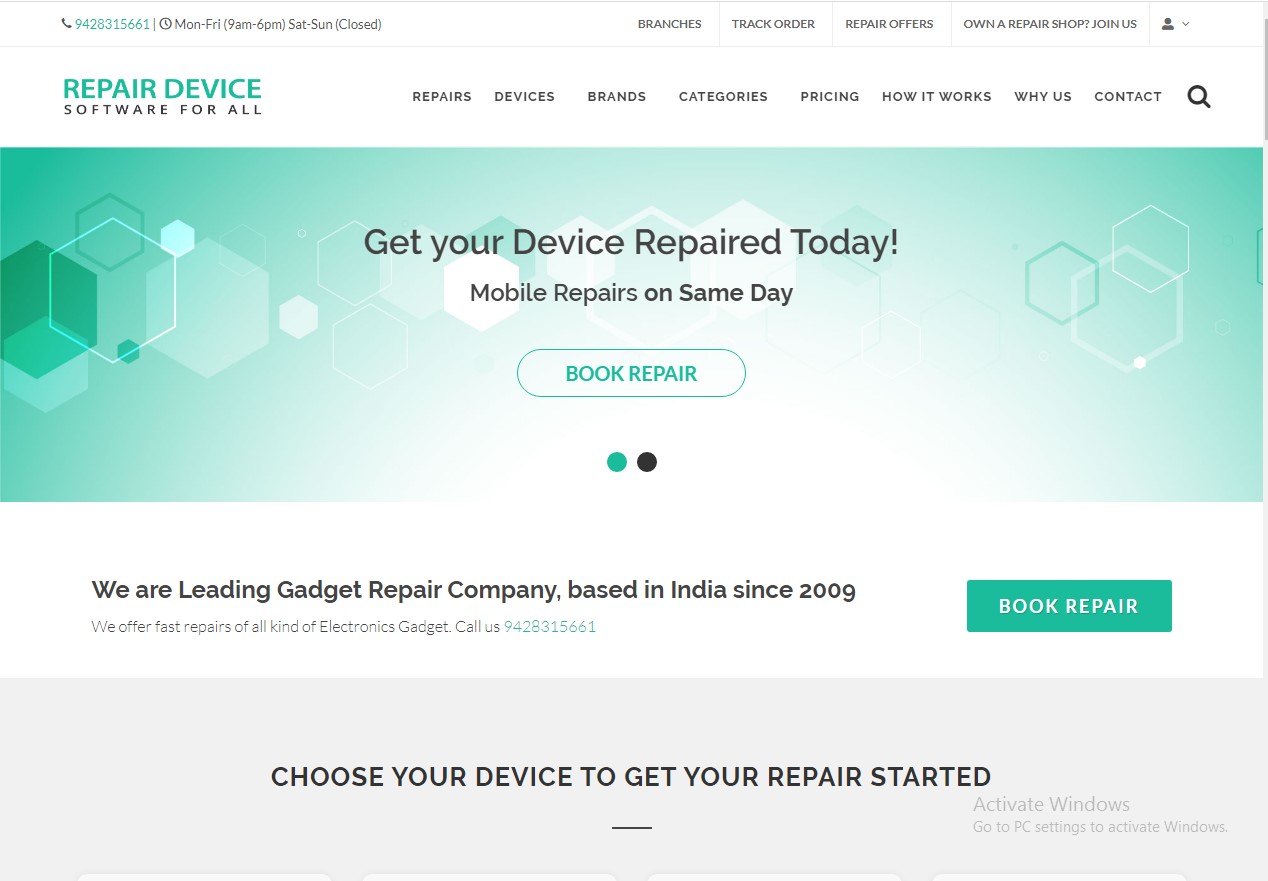 Cell Phone Repair shop Software