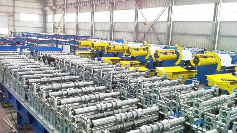 Double Layer Roll Forming Machine