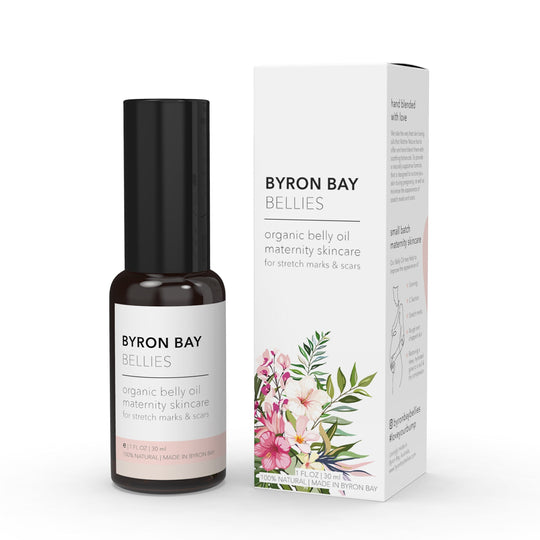 Premium Organic Stretch Mark Belly Oil By Byron Bay Bellies