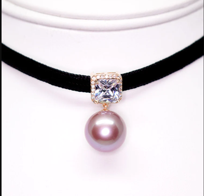 Best Elegant Giant Edison Pearl Choker 