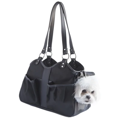 Designer Pet Carriers - Metro Dog Carrier- Black Sable