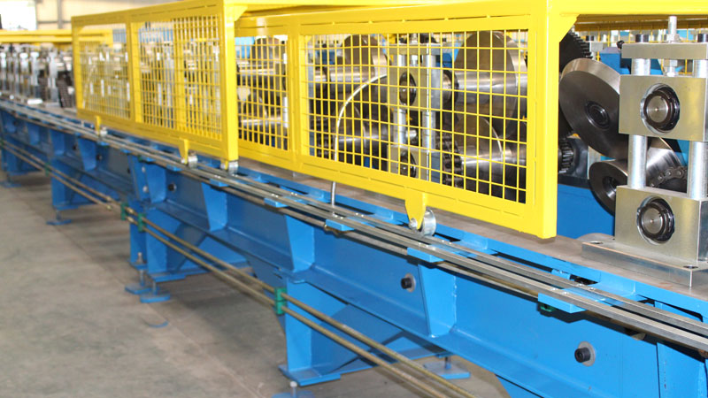 Garage Door Guide Rail Roll Forming Machine