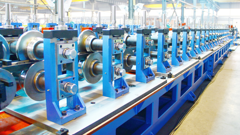 Heavy Duty Shelf Column Roll Forming Machine