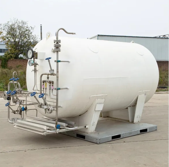 Runfeng Customizable Horizontal LNG Cryogenic Storage Tank