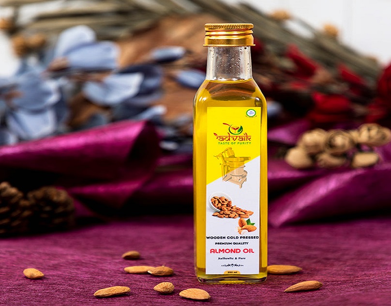 Buy Now Cold Pressed Almond Oil -  Advaik.com