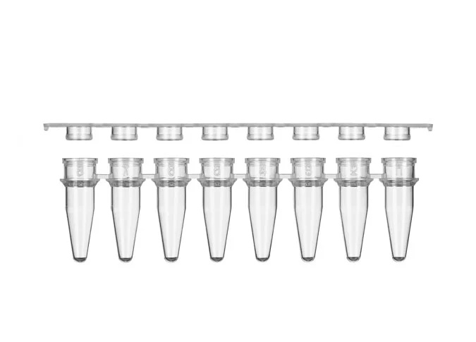 PakGent PCRS-20F 0.2ml 8 PCR Strips Tubes