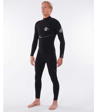 Ripcurl E-Bomb Mens Zip Free 3/2 Steamer (2023) - Black