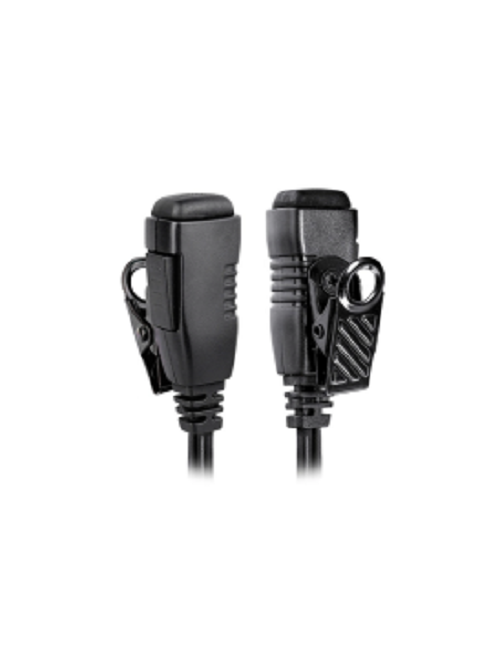 EM-3927 Walkie Talkie Headphones Single Wire FBI Security Earpiece with In-Line Mic and PTT