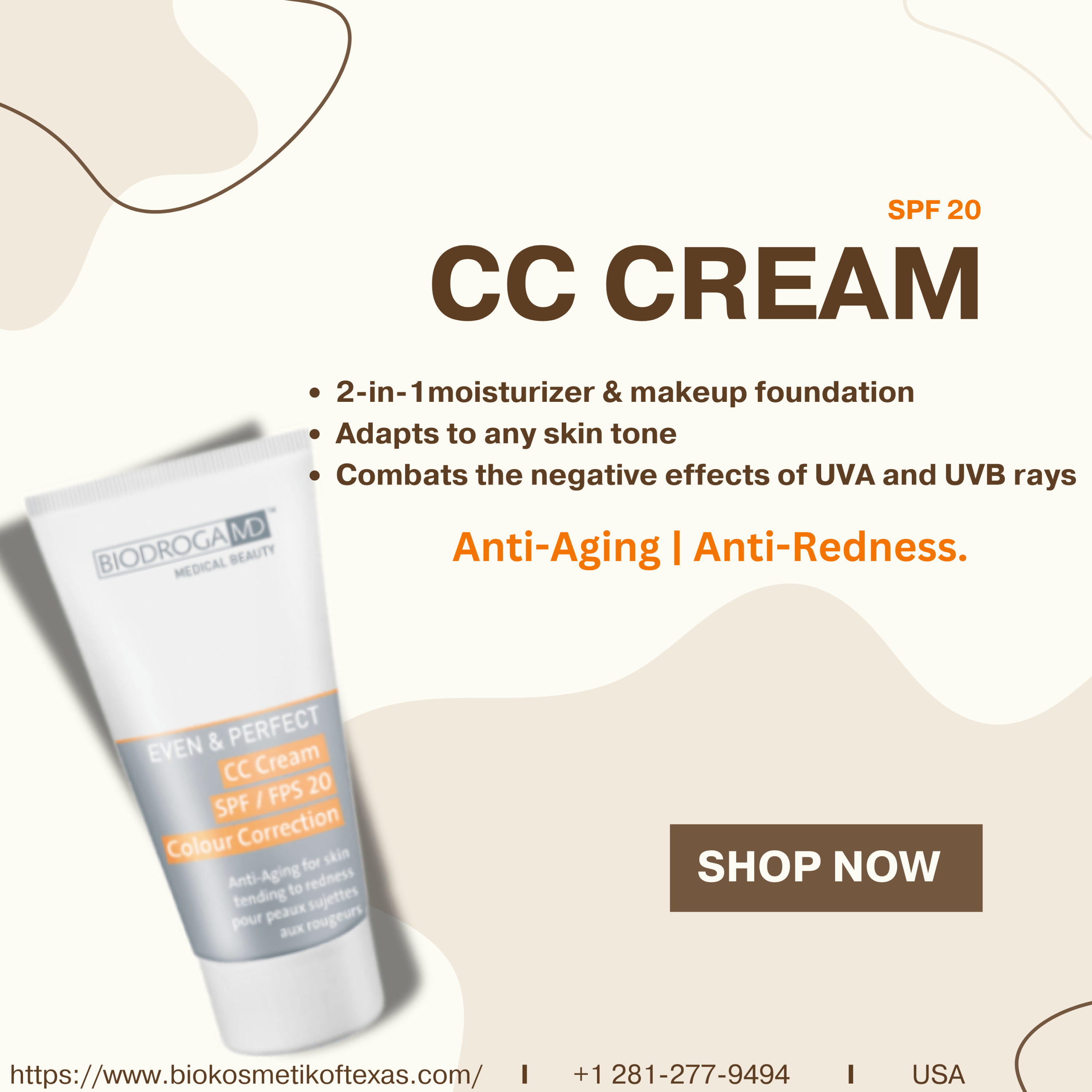 Biodroga MD CC Cream – SPF 20