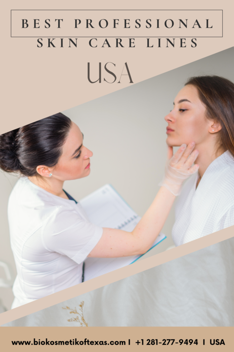 Professional skincare lines for Estheticians