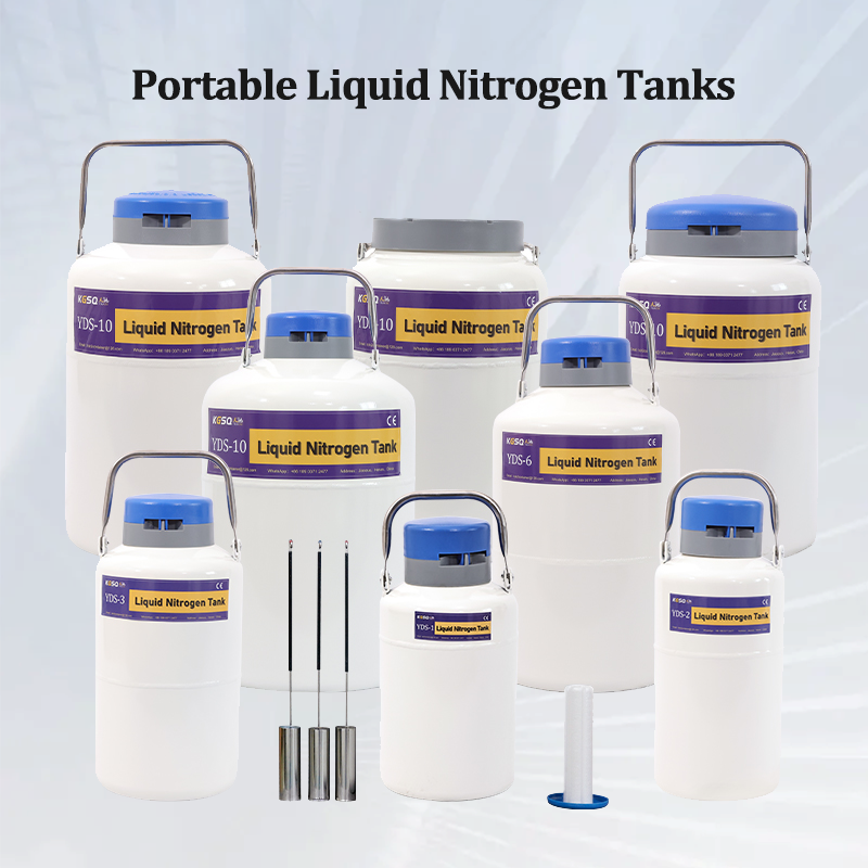 The Burkina Faso-liquid nitrogen cryopreservation KGSQ-sperm collection container  