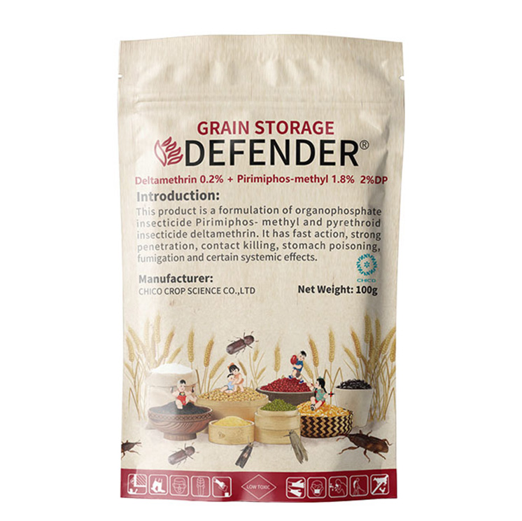 DEFENDER® Deltamethrin 0.2%+Pirimiphos-methyl 1.8% 2% DP Insecticide