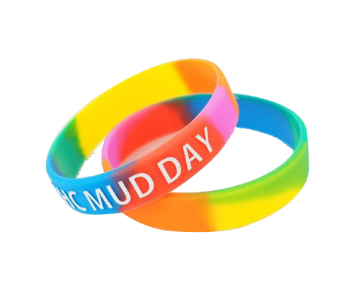 Rainbow Silicone Bracelets