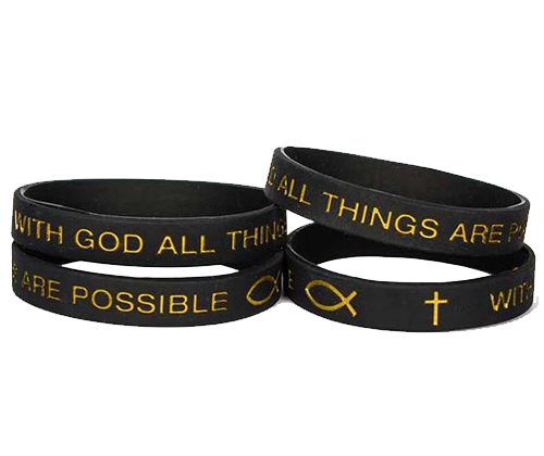 Religious Silicone Bracelets